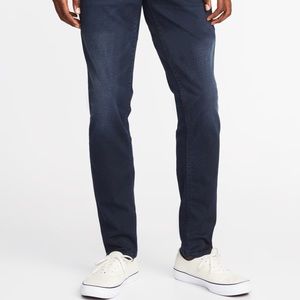 Relaxed Slim Taper Built-In Flex Jeans For Men